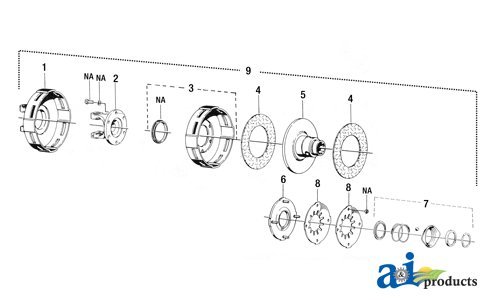 A&I Products Belleville Spring Washer Part No. A-24857069 - Heavy Duty Industrial Fasteners for Machinery & Automotive Applications