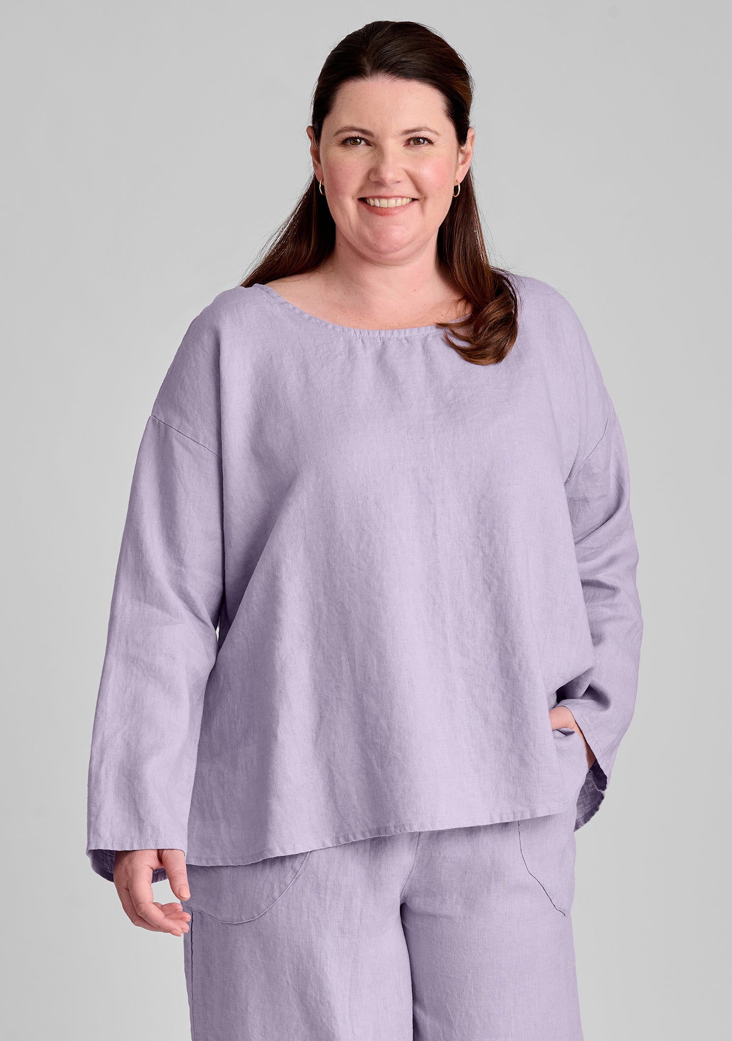 Throw It On Long Sleeve Linen Shirt - Breathable Casual Button Down Top for Men & Women | Perfect for Beach, Office & Summer Outings