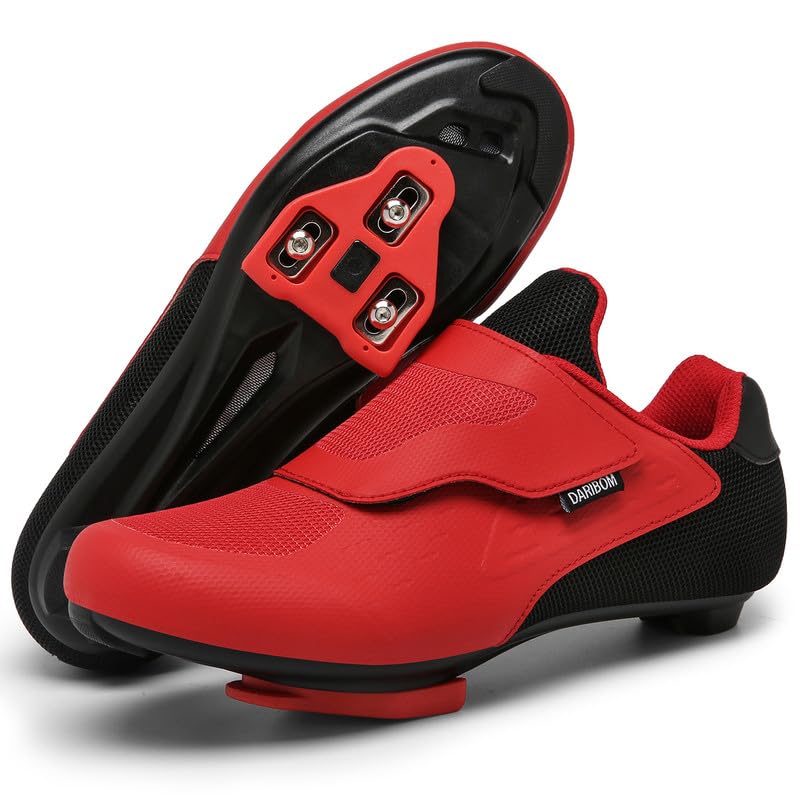 Best Unisex Cycling Shoes for Peloton - Indoor & Outdoor Road Bike Riding Shoes for Men & Women with Pre-Installed Delta Cleats | Perfect for Spin Class, Gym Workouts & Commuting