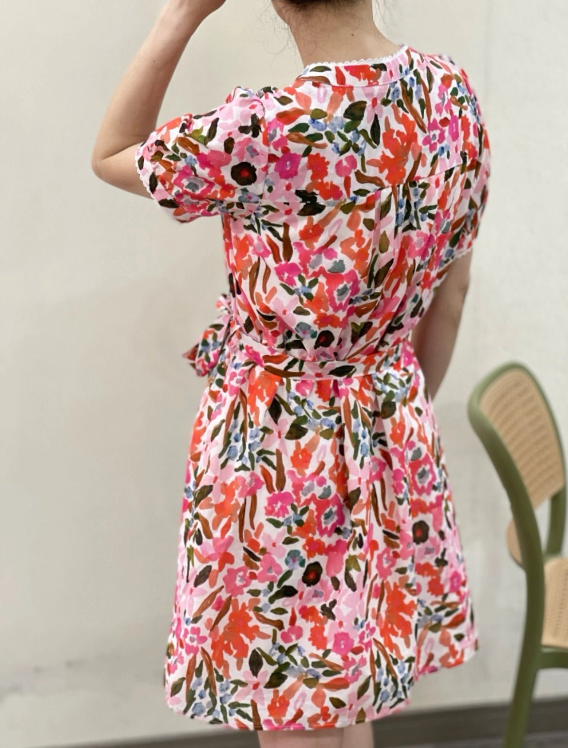 Bohemian Floral Print Robe - Manala It Hippie Style Cotton Kimono for Women | Perfect for Yoga, Meditation, Beach Cover-Up & Loungewear