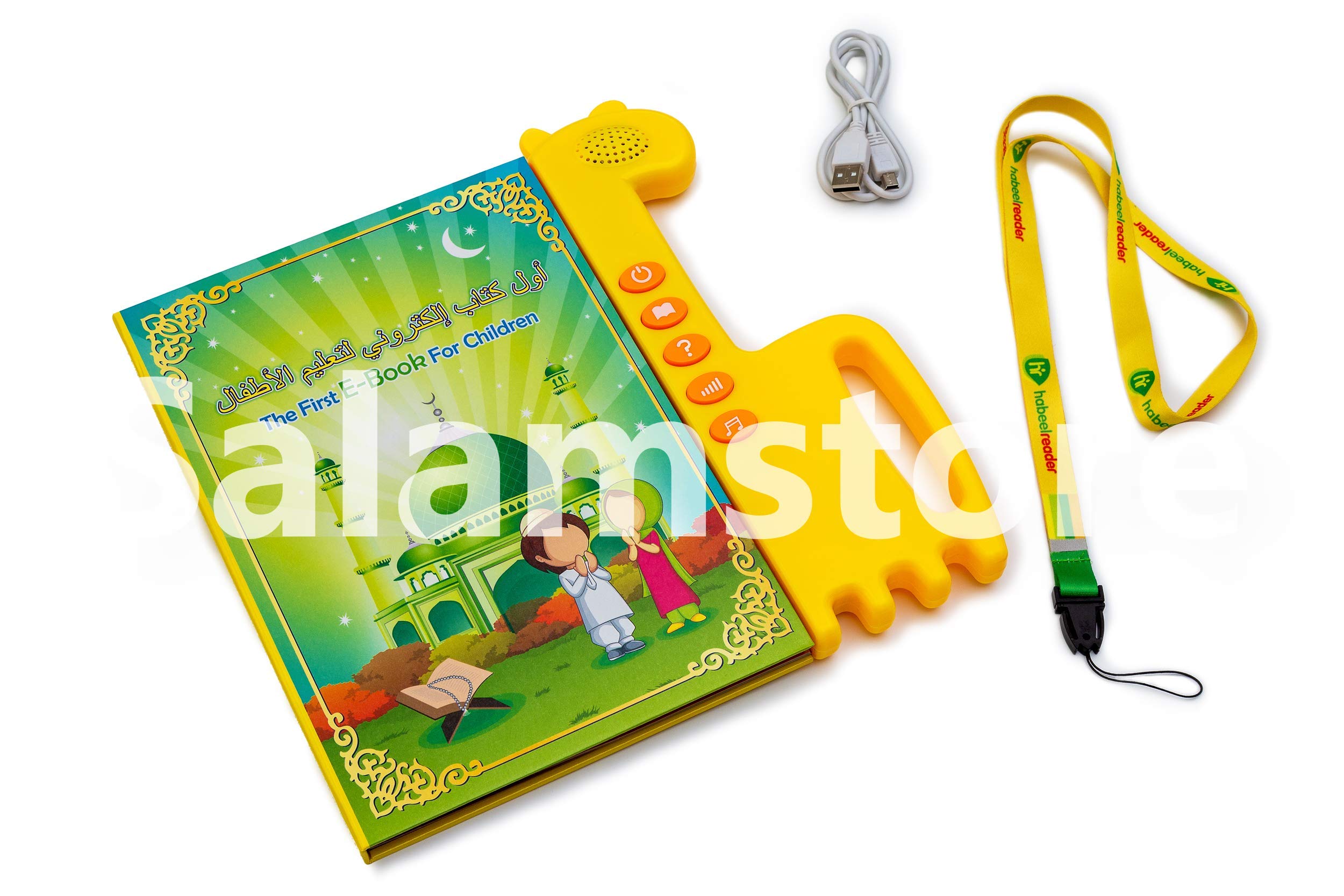 Islamic Learning Device for Kids - Quran Read Pen with Azan Prayer Clock & Quran Recitation Function | Perfect for Home Study, Mosque Education & Muslim Gift Giving