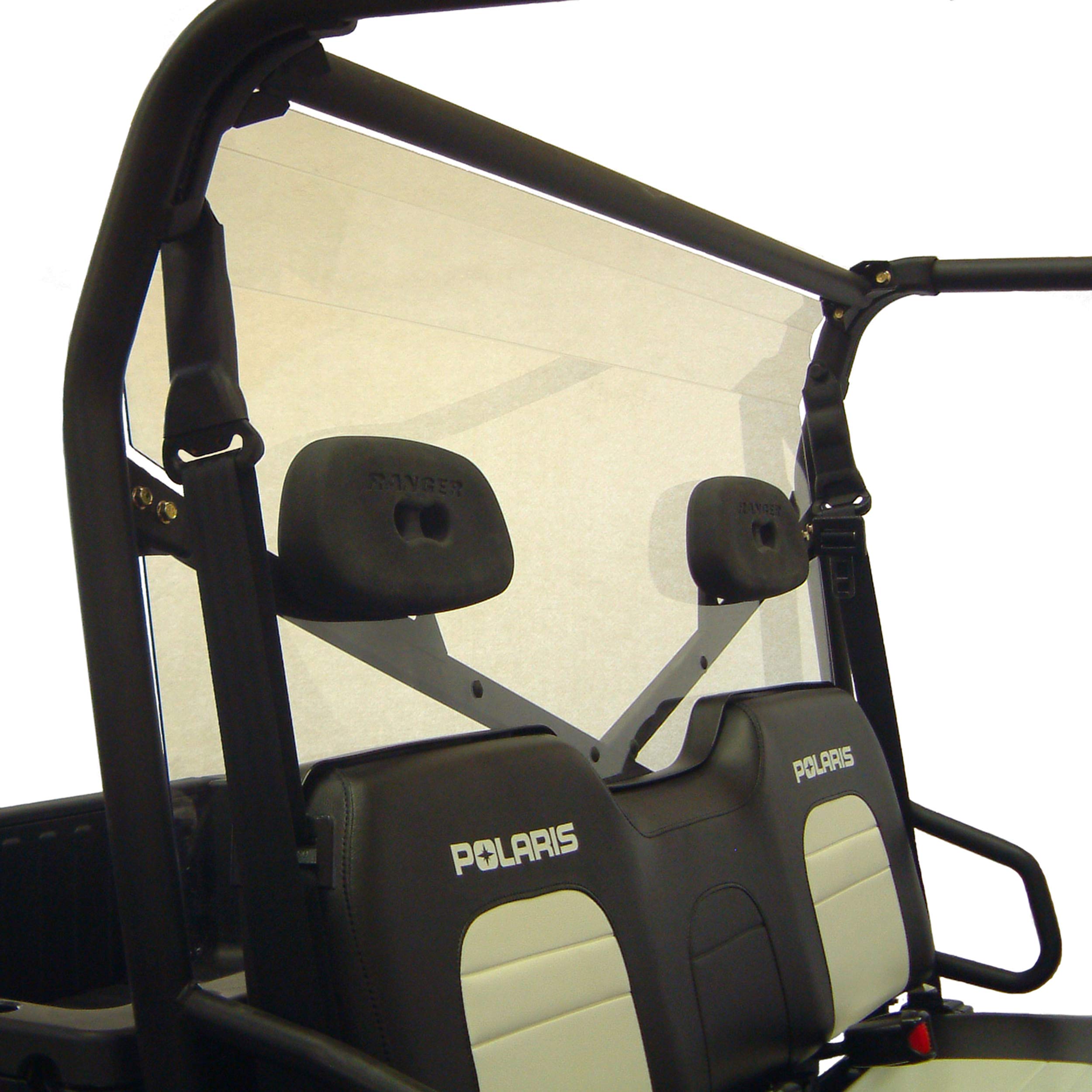 Kolpin 2731 Clear Rear UTV Windshield for Polaris Ranger 800 (2010-2014) - Durable Protection for Off-Road Adventures & Hunting Trips
