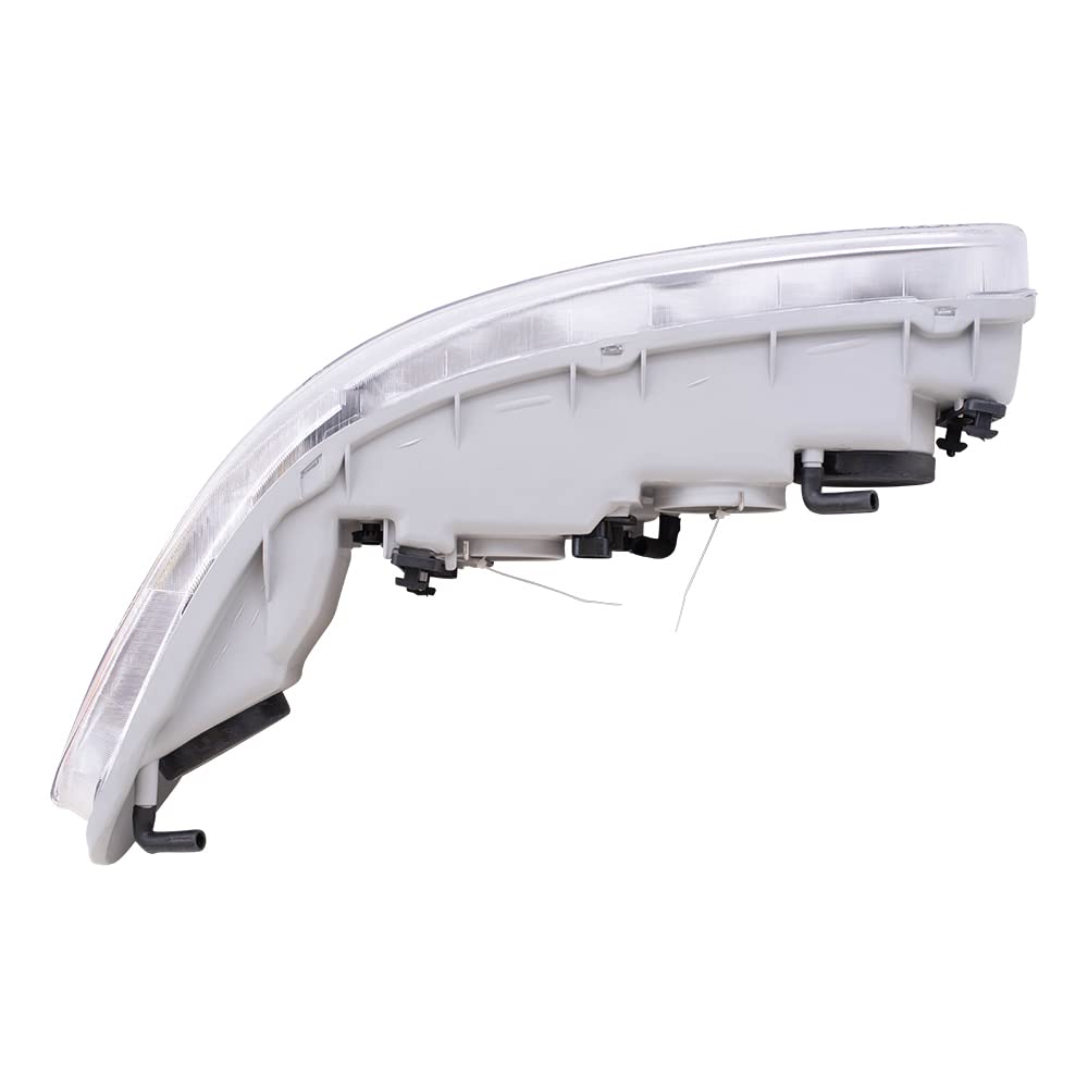 Brock Replacement Headlight Assembly Set - Driver & Passenger Side Compatible with 1997-2005 Buick Century (Part Numbers 19244639, 19244638) - Perfect for Night Driving & Vehicle Restoration Projects
