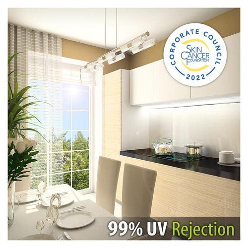 BDF S2M Clear UV Blocking Window Film - 24in x 100ft Roll for Home & Office Sun Protection