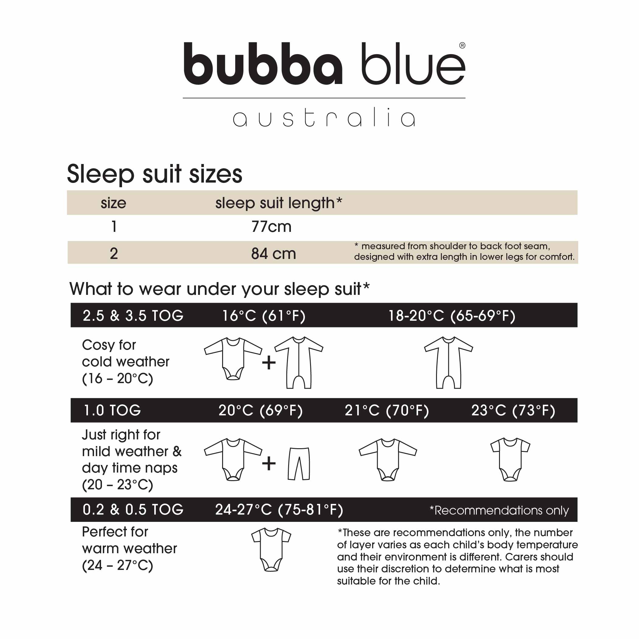 Nordic 2.5 TOG & 3.5 TOG Baby Sleep Suit and Convertible Sleep Bag Bundle - Sand Color - Perfect for Newborns and Toddlers in All Seasons