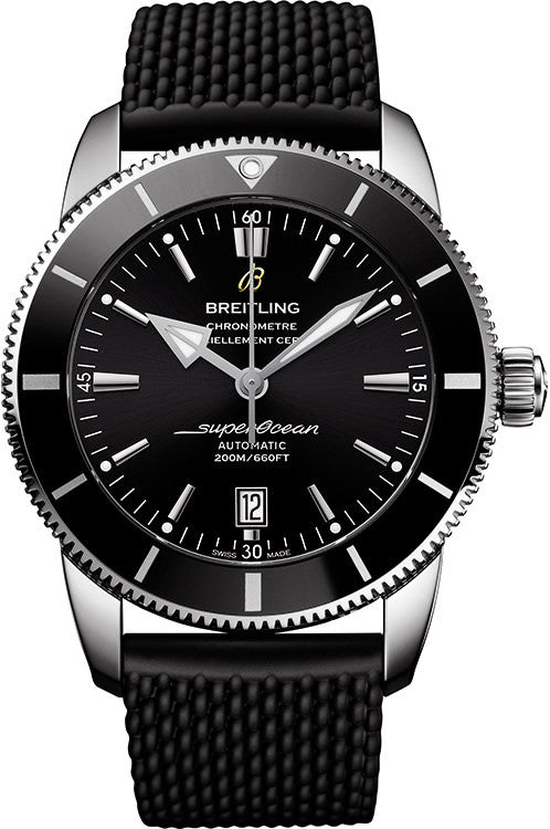 Breitling Superocean Heritage II Men's Luxury Dive Watch - 42mm Stainless Steel Case, Automatic Movement, Waterproof to 200m - Perfect for Diving, Swimming & Everyday Wear