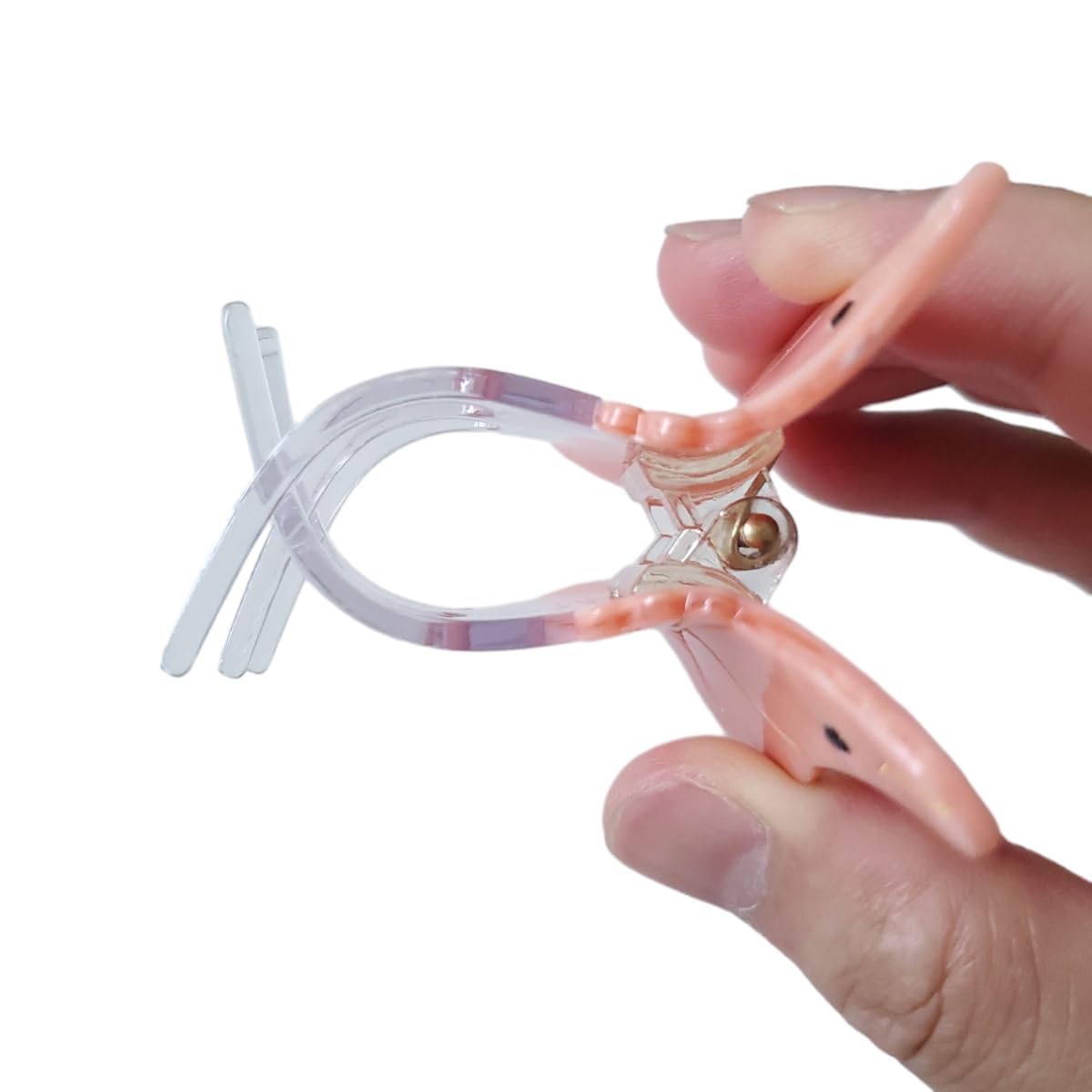 Shrimp Claw Hair Clip - Acetate Hair Clips for Women - Small Hair Claw Clips for Fine Hair - Perfect for Ponytails, Buns & Everyday Hairstyles