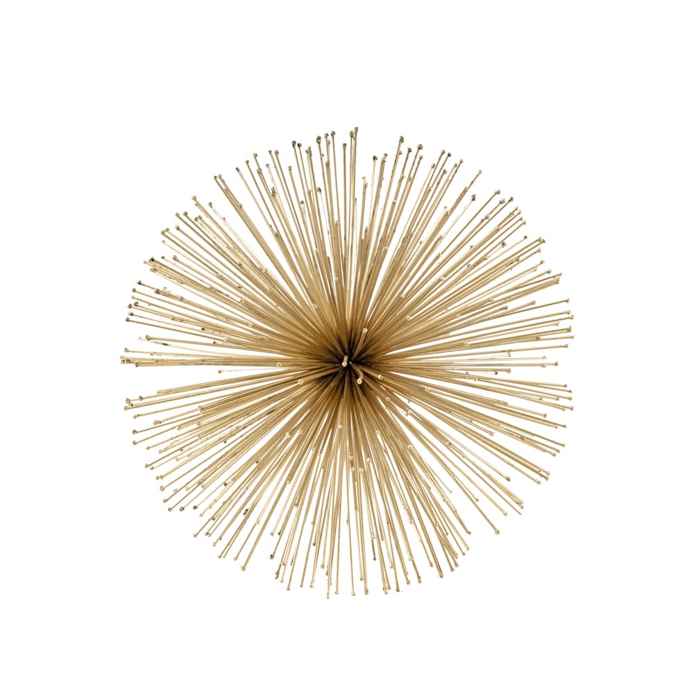 Modern Gold Erizo Urchin Sphere Decor - 10