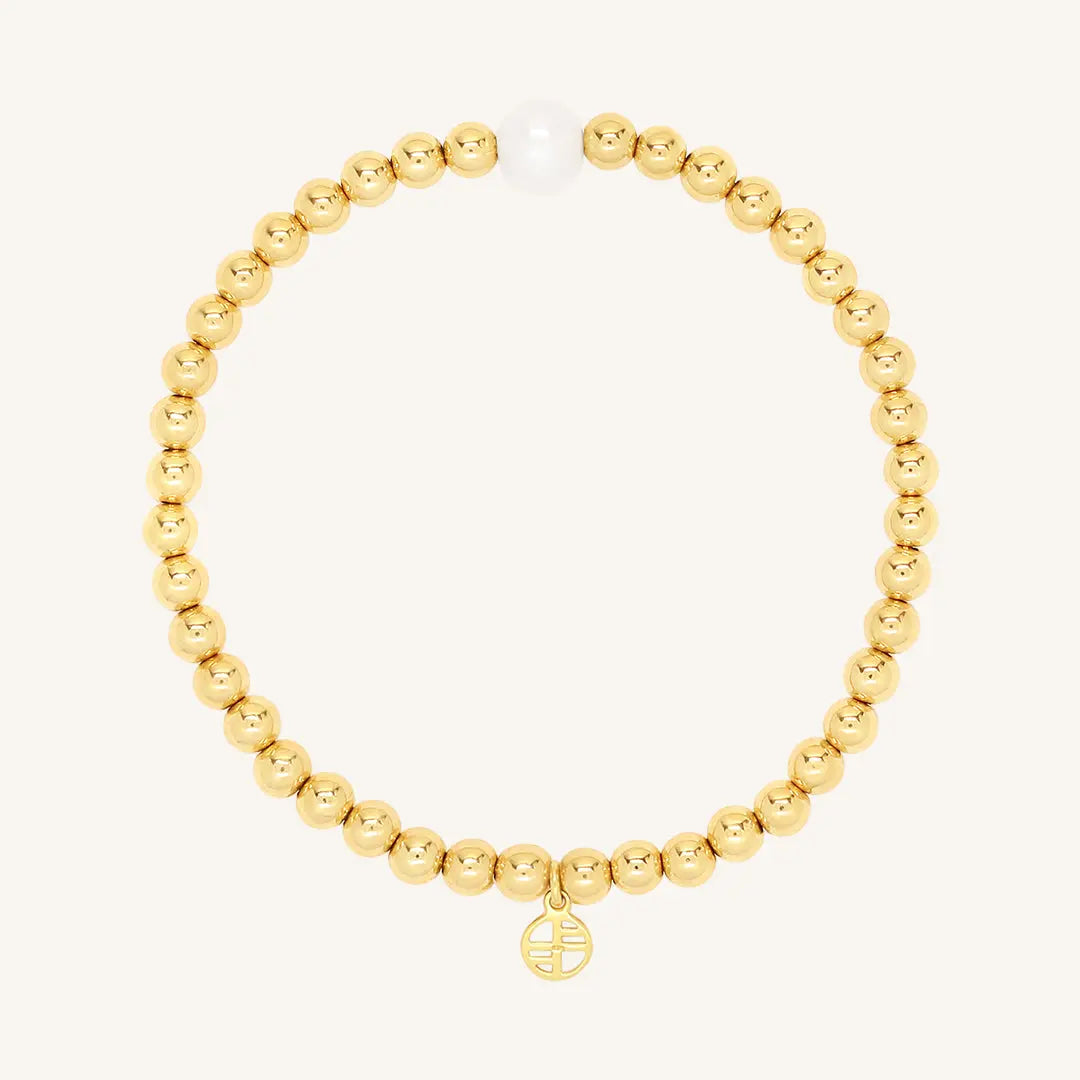 Rochelle Pearl Bracelet - Natural Stone of Potential & Elegance | Perfect for Gifting, Weddings & Everyday Wear