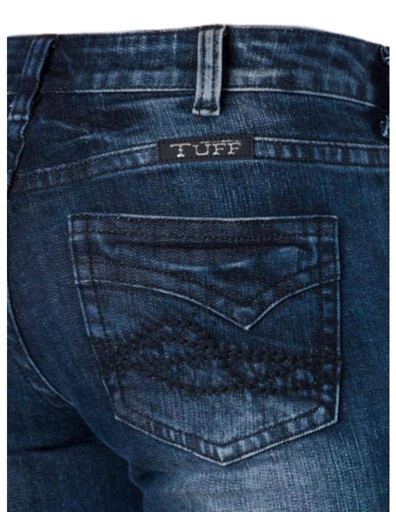 Cowgirl Tuff Western Denim Jeans for Women - Serape Soul Dark Wash JSERSO | Comfortable & Stylish Cowgirl Jeans for Rodeo, Riding & Everyday Western Wear