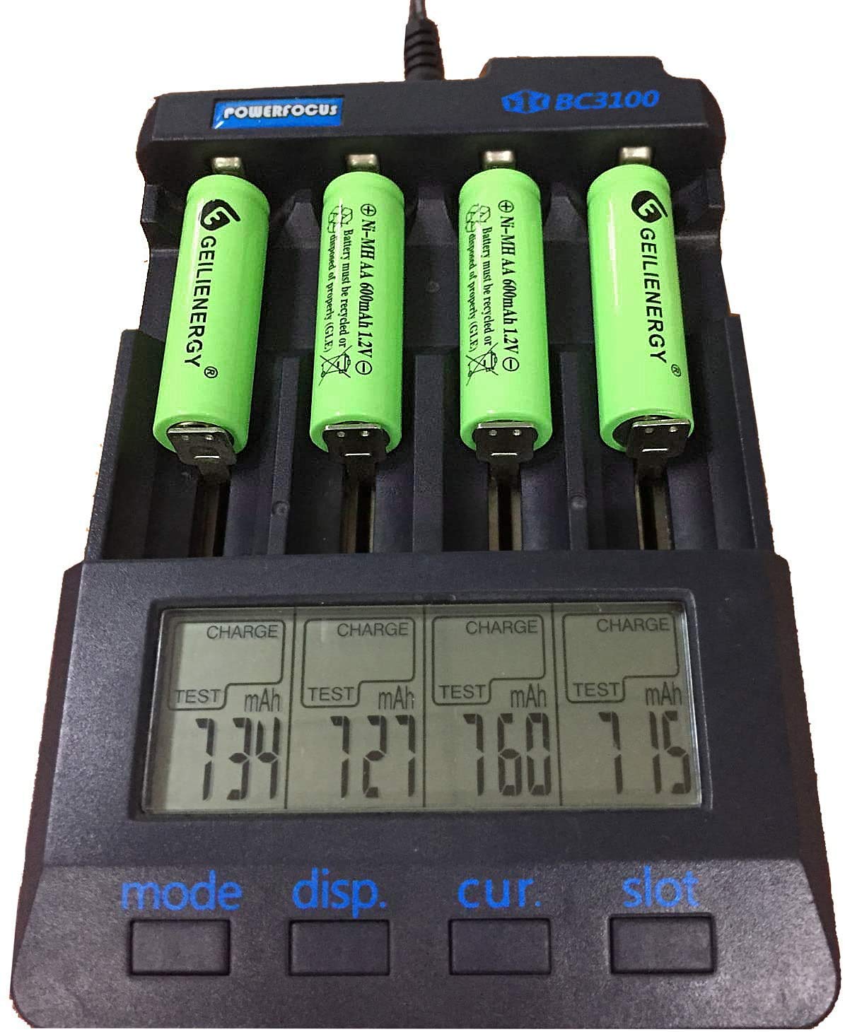 OXWINOU AA Ni-MH 600mAh 1.2V Rechargeable Batteries (8-Pack, Green) - Long-Lasting Power for Solar Lights, Garden Lights, Remote Controls, Computer Mice - Perfect for Outdoor & Home Use