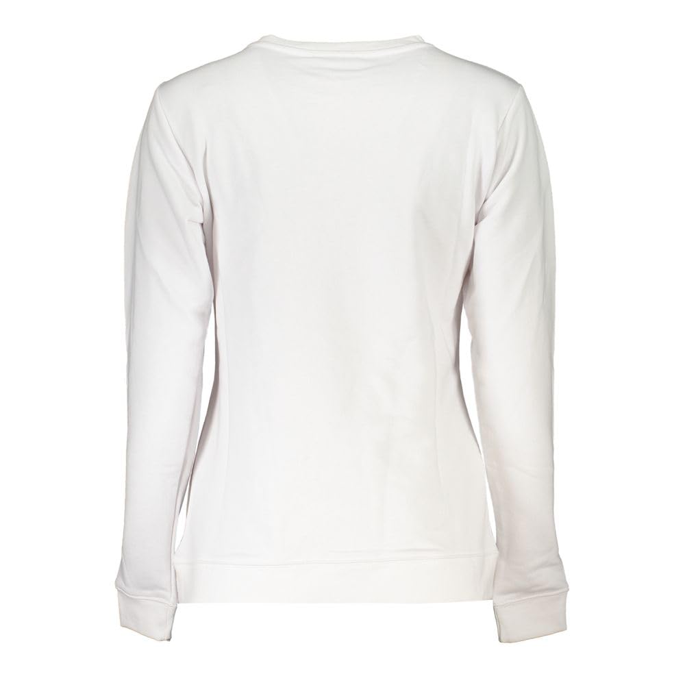 Soft White Cotton Women's Sweater - Cozy Knit Pullover for Fall & Winter - Perfect for Casual Wear, Office & Date Nights