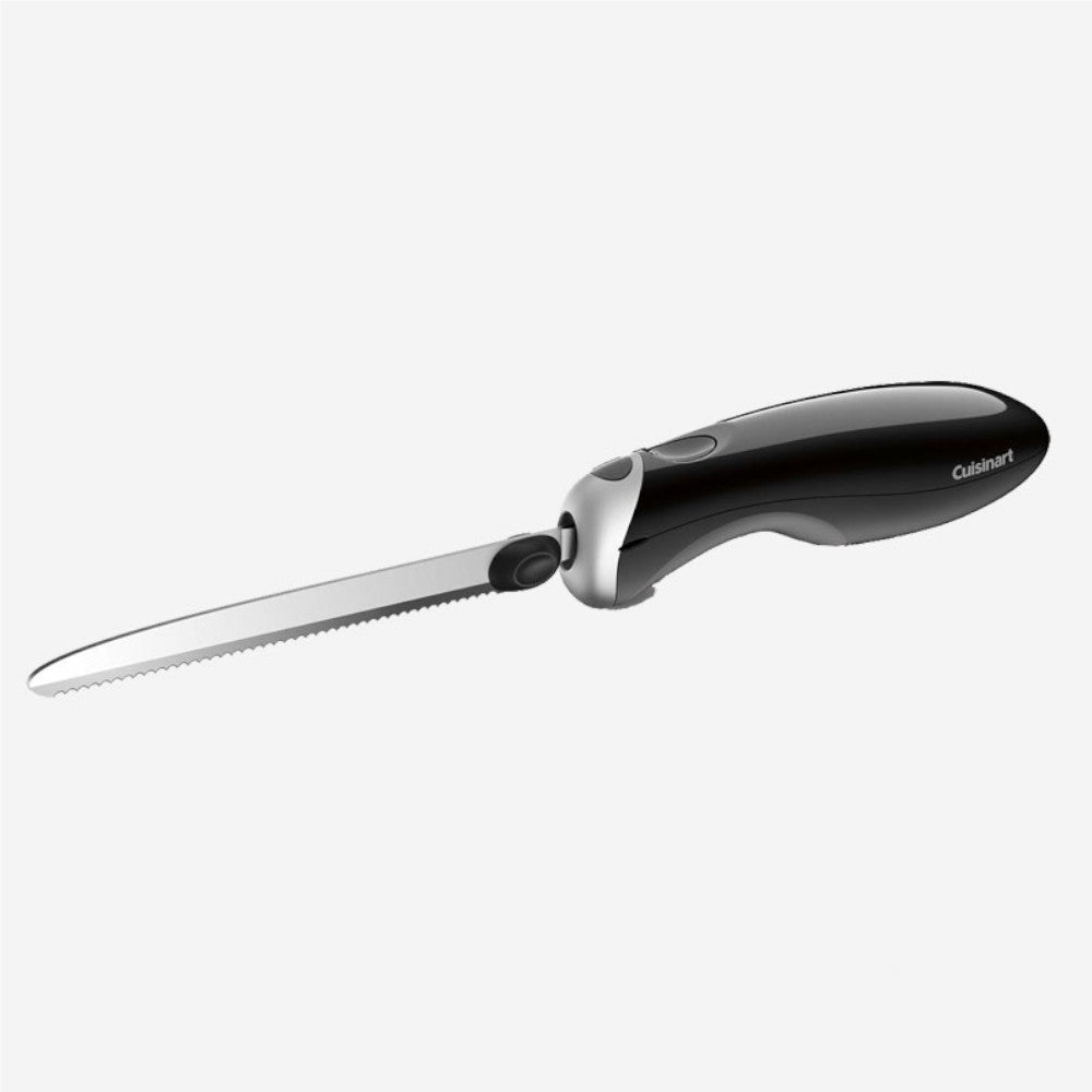 Cuisinart CEK-30C Electric Knife with Stainless Steel Blades - Perfect for Carving Roasts, Turkey, Ham & Bread - Ideal for Holiday Dinners & Family Gatherings