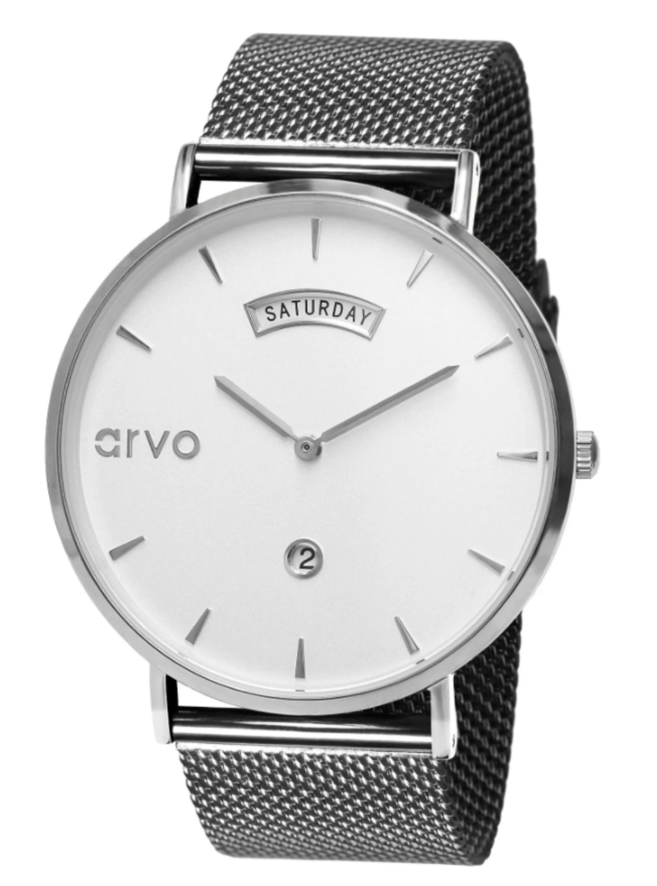 Arvo Aristocrat Luxury Men's Watch - Waterproof Stainless Steel Chronograph for Business, Casual & Formal Occasions