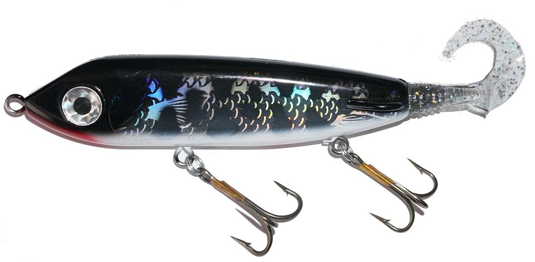 Drifter SQUIRRELY Hellpuppy Glide Bait Fishing Lure - Topwater Bass Fishing Bait for Freshwater & Saltwater - Perfect for Kayak Fishing and Tournament Angling