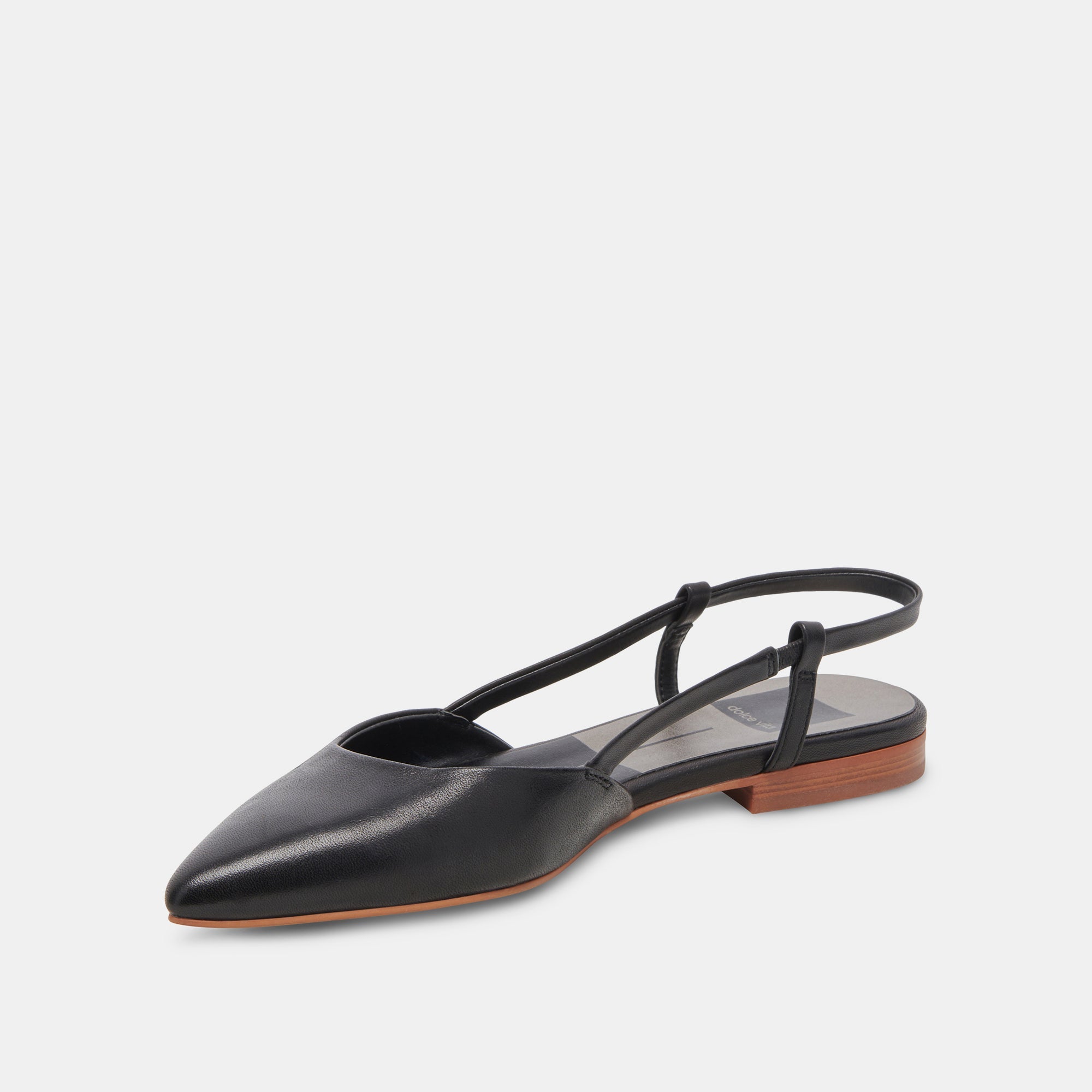 NARAH Women's Black Leather Flats - Comfortable & Stylish Ballet Shoes for Work, Travel & Everyday Wear | re:vita Collection