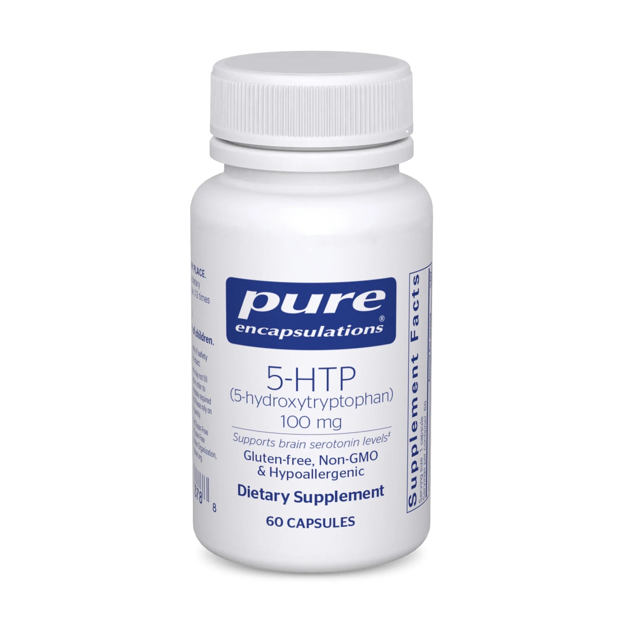 5 HTP 100mg Supplement - 5-Hydroxytryptophan for Mood Support, Stress Relief & Better Sleep - Vegan Capsules for Relaxation & Serotonin Boost - Perfect for Daily Wellness & Nighttime Routine