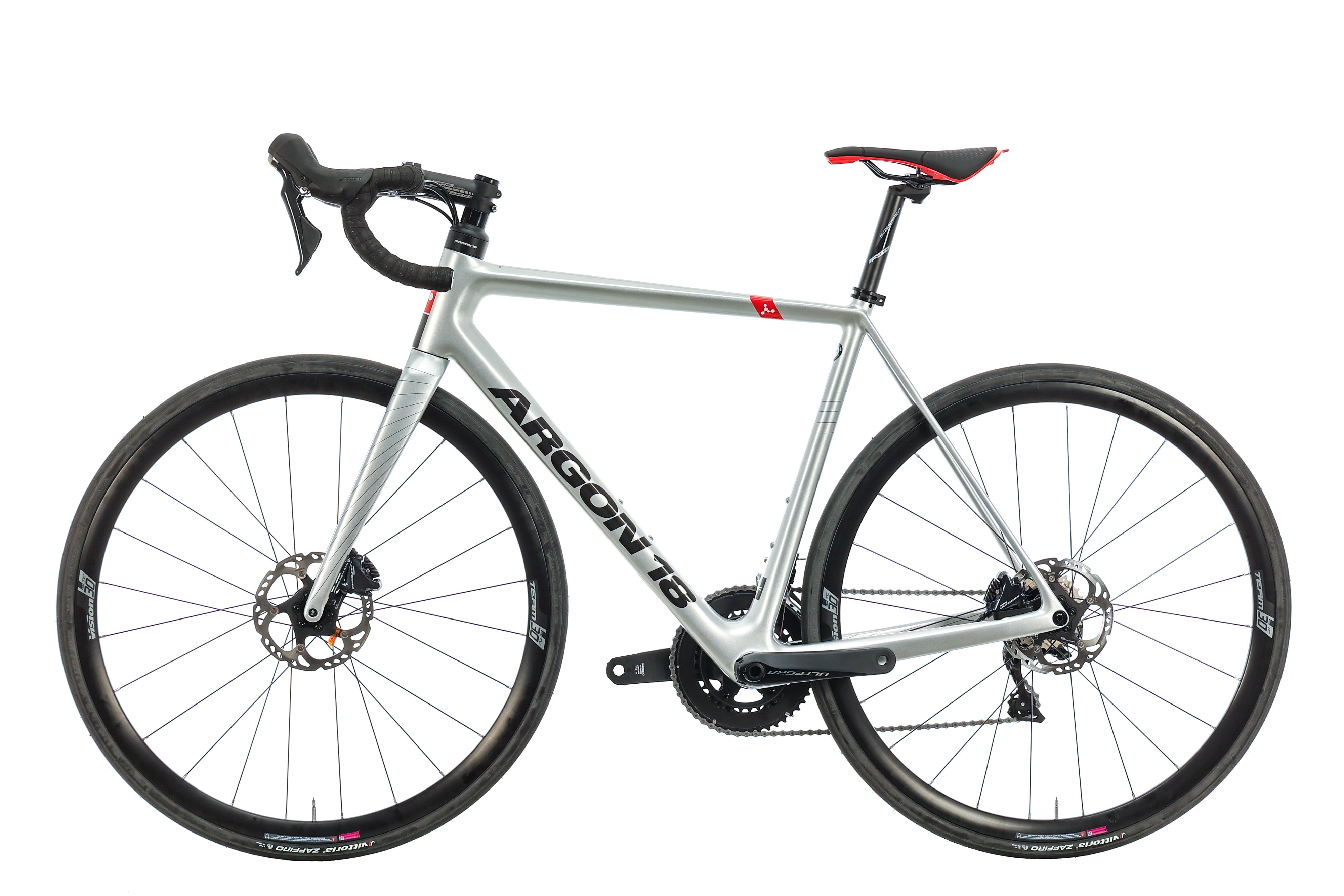 Argon 18 Gallium CS Disc Ultegra Road Bike 2023 - Medium Size | High-Performance Carbon Road Bike for Racing & Endurance | Perfect for Competitive Cyclists & Long-Distance Rides