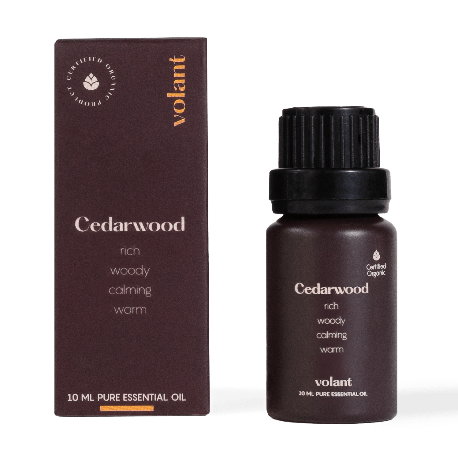 Pure Organic Cedarwood Essential Oil for Aromatherapy, Relaxation & Skin Care - 100% Natural Therapeutic Grade for Diffusers, Massage & DIY Beauty