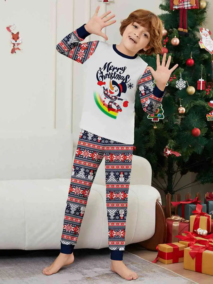 Snowman Family Christmas Pajama Sets - Matching Holiday Sleepwear for Women, Men & Kids | Cozy Xmas Pjs for Family Photos & Festive Gatherings