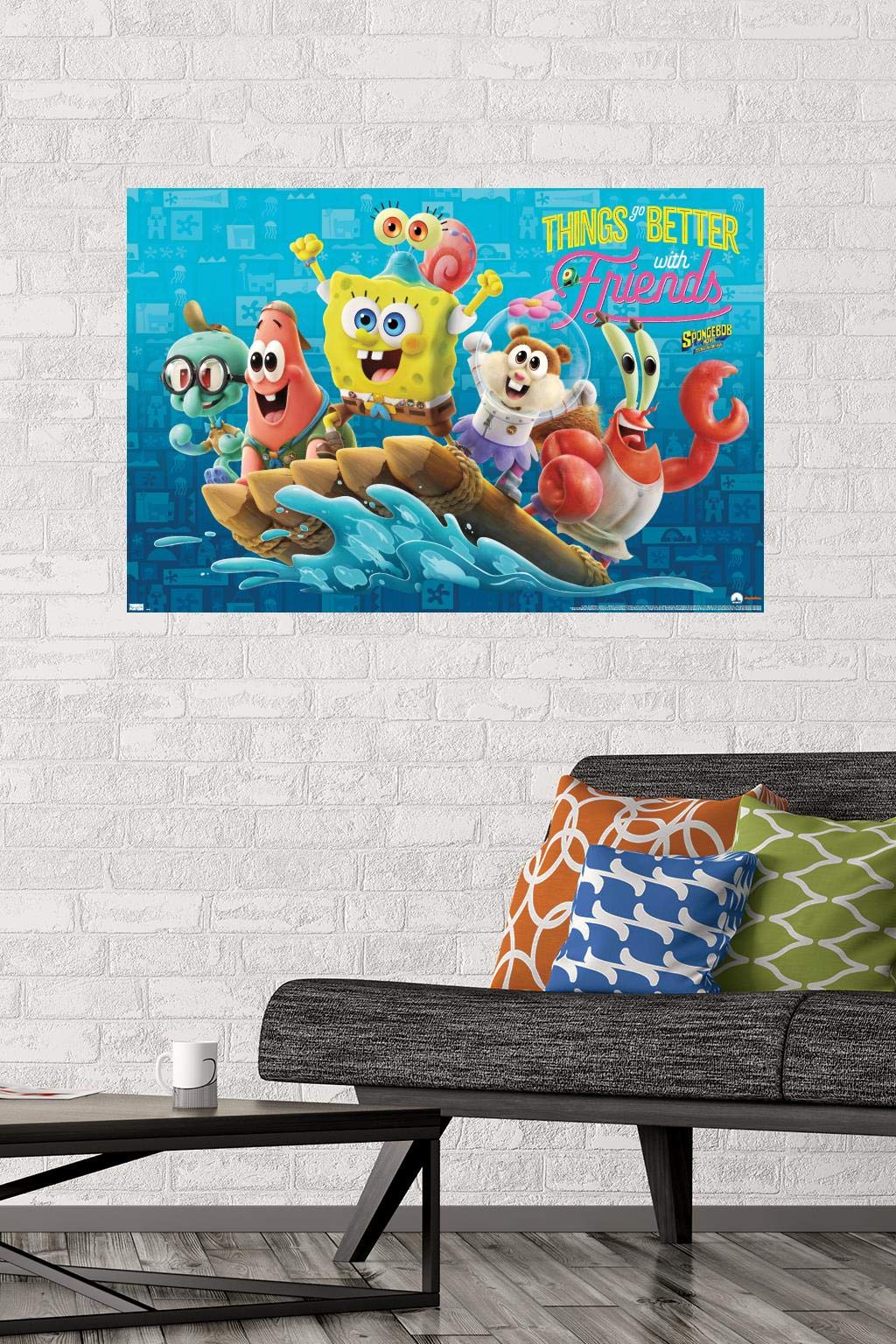 The SpongeBob Movie: Sponge On The Run - Friends Wall Poster 22.375