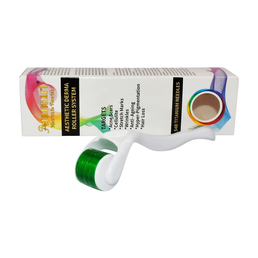 **Professional Derma Roller Micro Needle for Skin Rejuvenation – Anti-Aging, Wrinkle Reduction, Stretch Marks & Acne Treatment – Collagen Booster for Youthful & Radiant Skin – Perfect for At-Home Skincare & Facial Treatments**