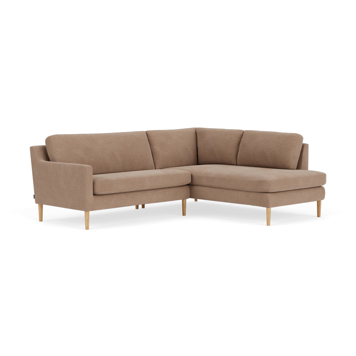 Astha Fabric Right Corner Sofa - Modern L-Shaped Sectional Couch for Living Room, Home Theater & Small Spaces | Comfortable & Stylish Lounge Furniture