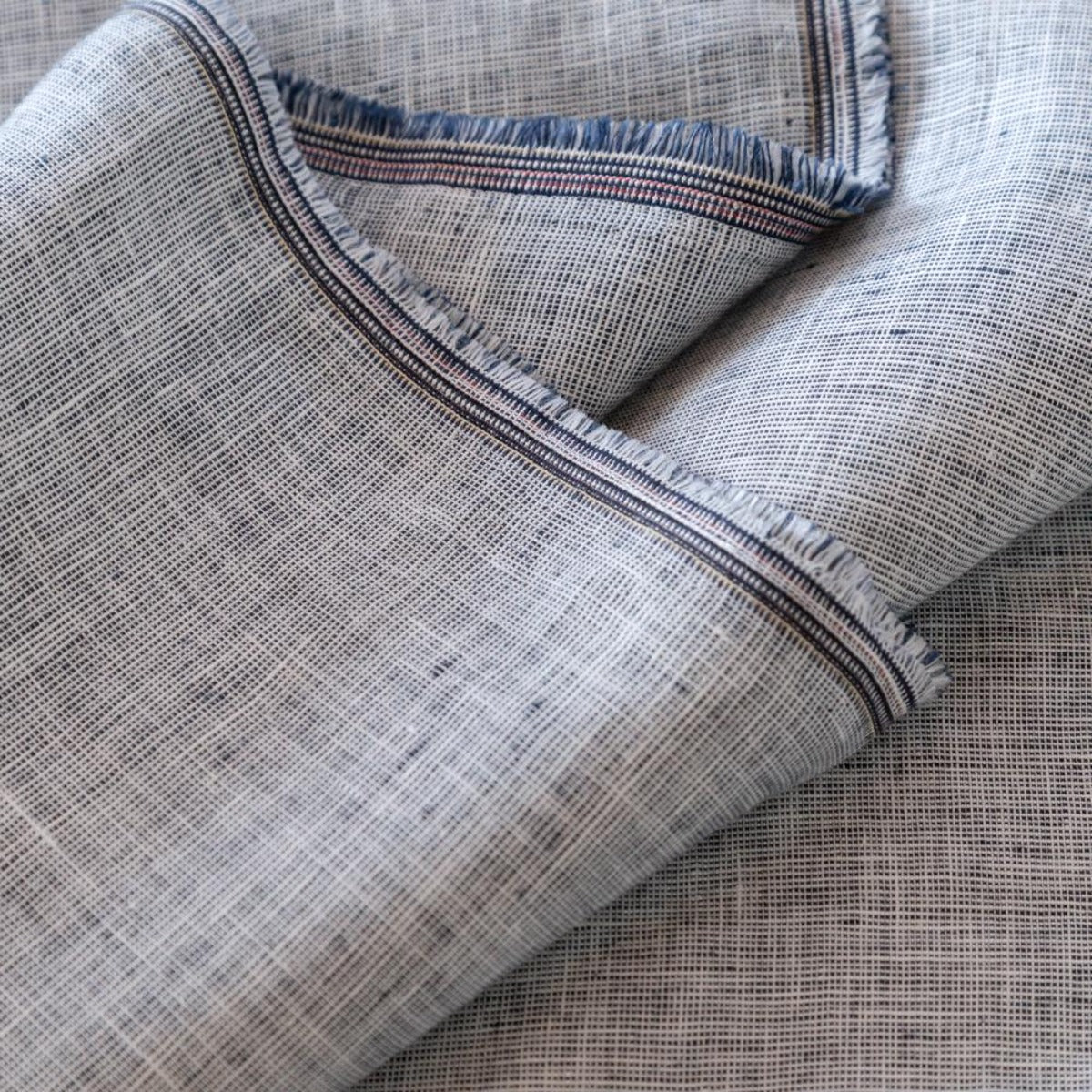 Premium Normandy Linen Bedding Set - Luxurious Midnight Blue 100% French Flax Linen Sheets & Duvet Cover - Breathable, Soft & Durable for All Seasons - Perfect for Master Bedroom, Guest Room or Vacation Home