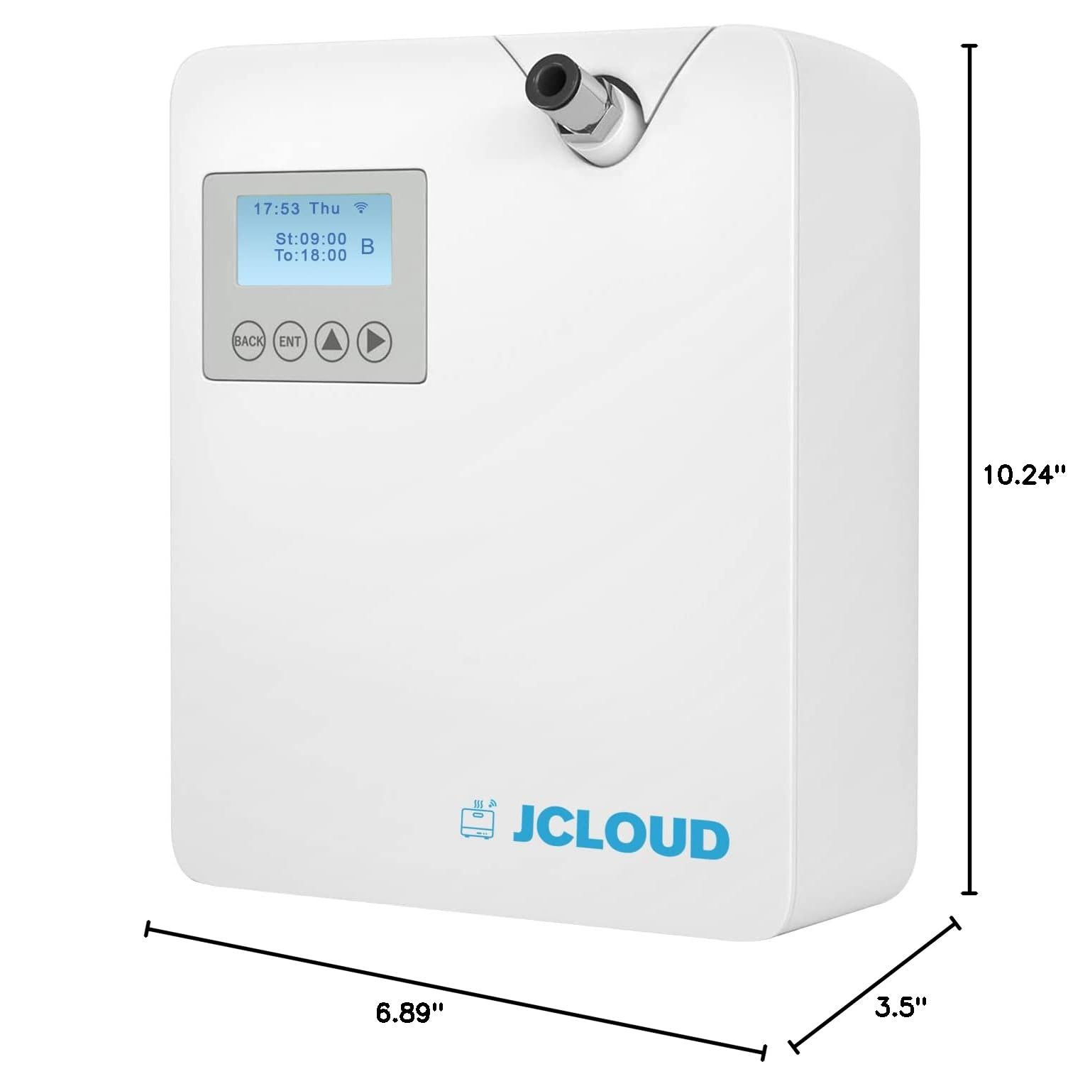 JCLOOD Smart Aroma Diffuser with Cold-Air Technology - 300ML Waterless Essential Oil Diffuser for Home, Office, Spa & Large Spaces | HVAC Scent Machine for Hotels, Relaxation & Aromatherapy