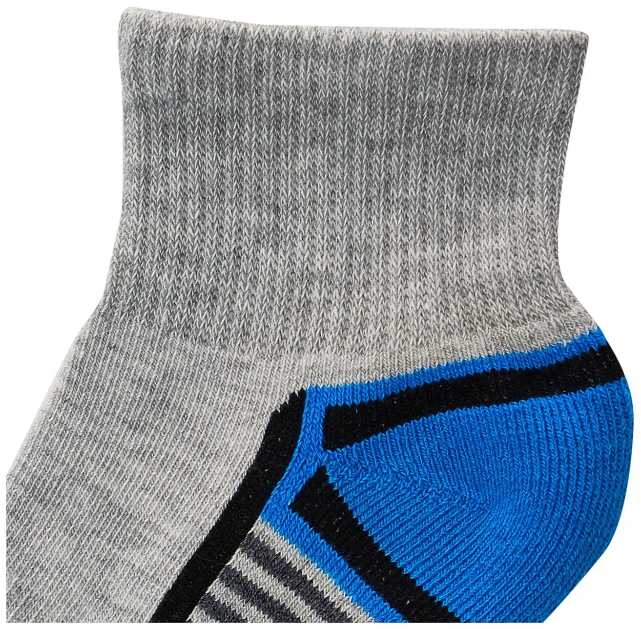 Fruit of the Loom Boys' 6-Pack Half Cushion Crew Socks - Soft Cotton Athletic Socks for School, Sports & Everyday Comfort