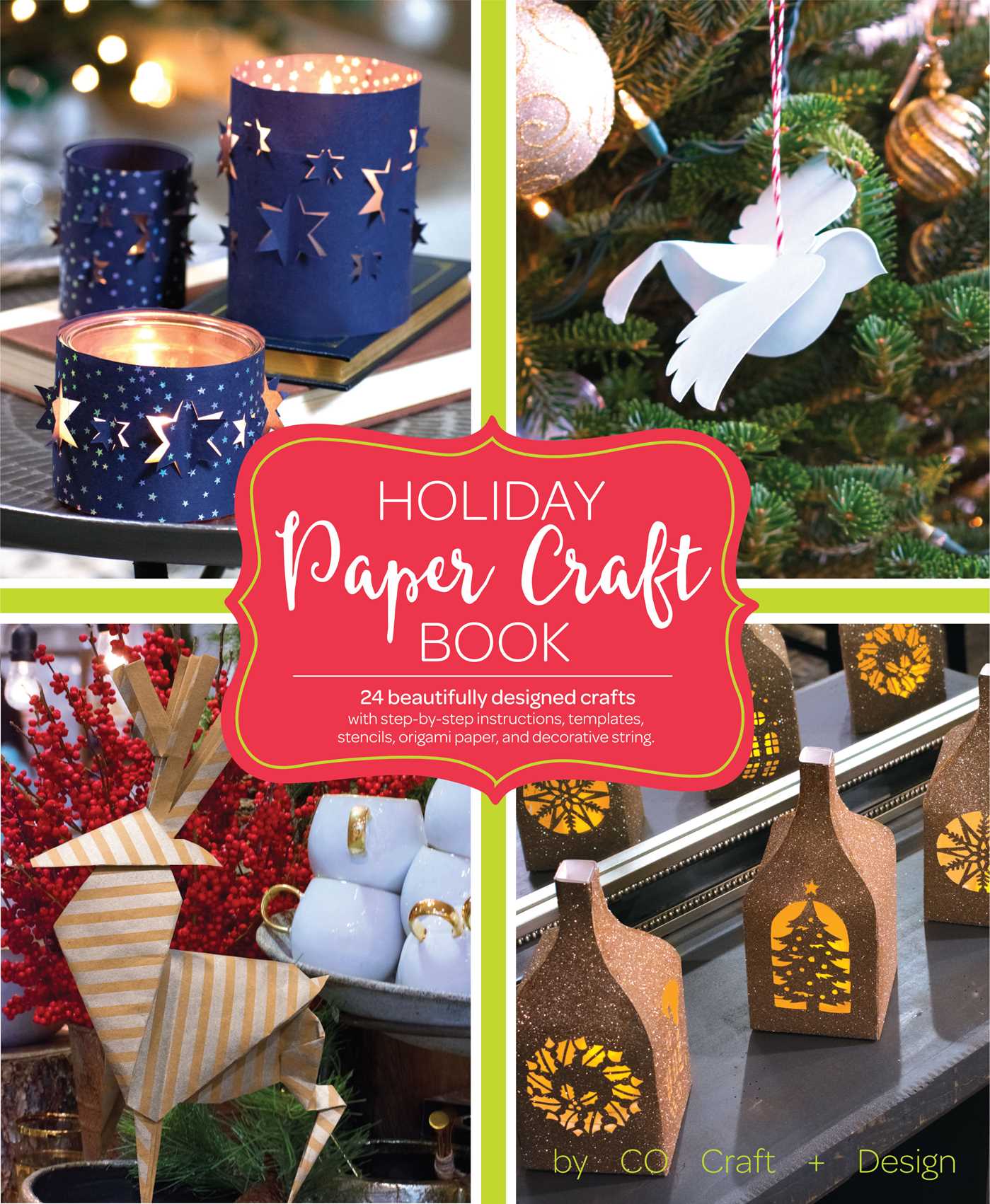 Festive Holiday Paper Crafts for DIY Greeting Cards, Scrapbooking & Home Decor - Perfect for Christmas, Thanksgiving & Party Decorations