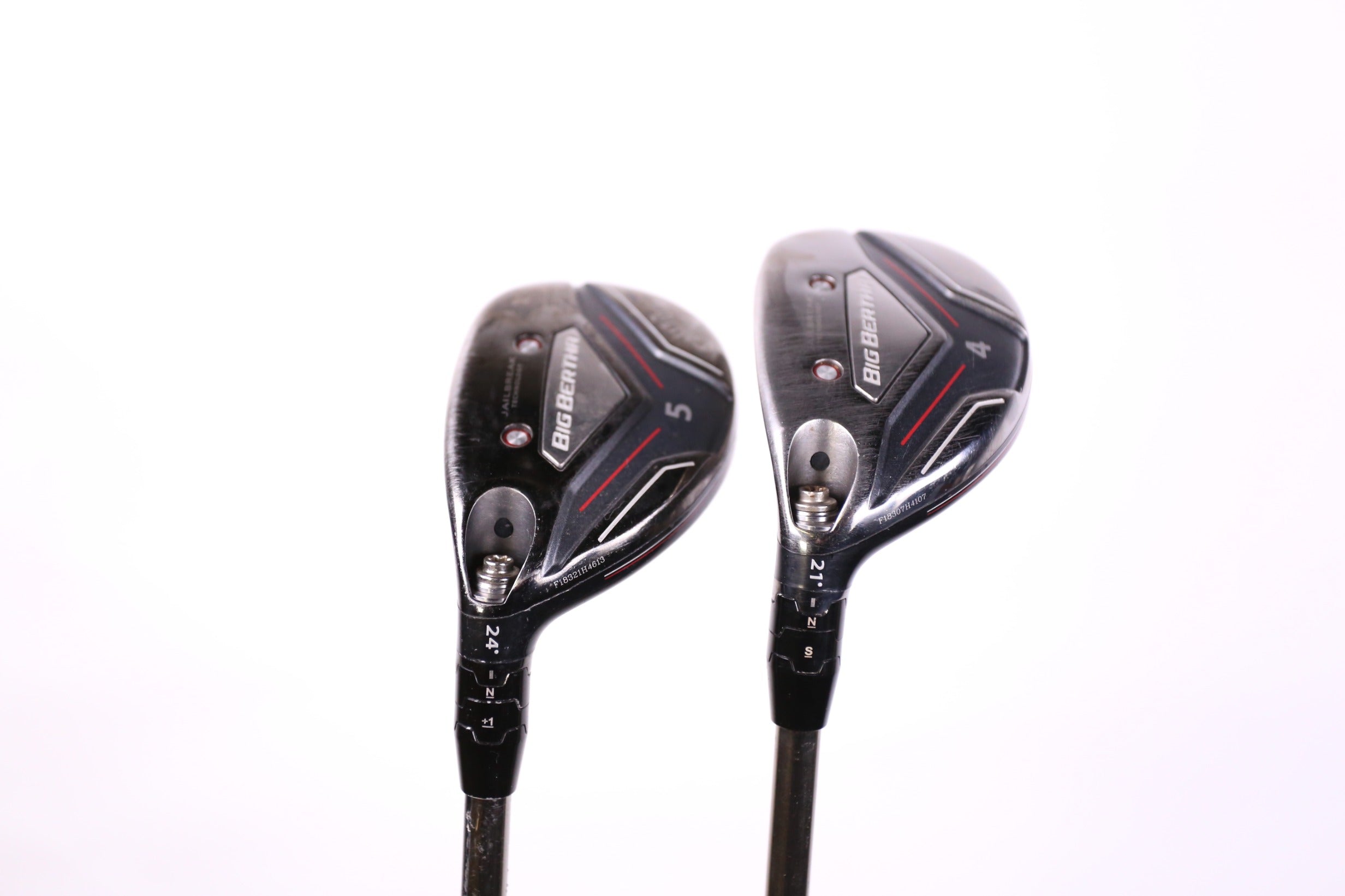 Used Callaway Big Bertha 2019 Hybrid Golf Club Set - Left Handed 4H & 5H with Regular Flex Shaft | Perfect for Left-Handed Golfers & Beginners | Ideal for Fairway Shots & Rough Recovery