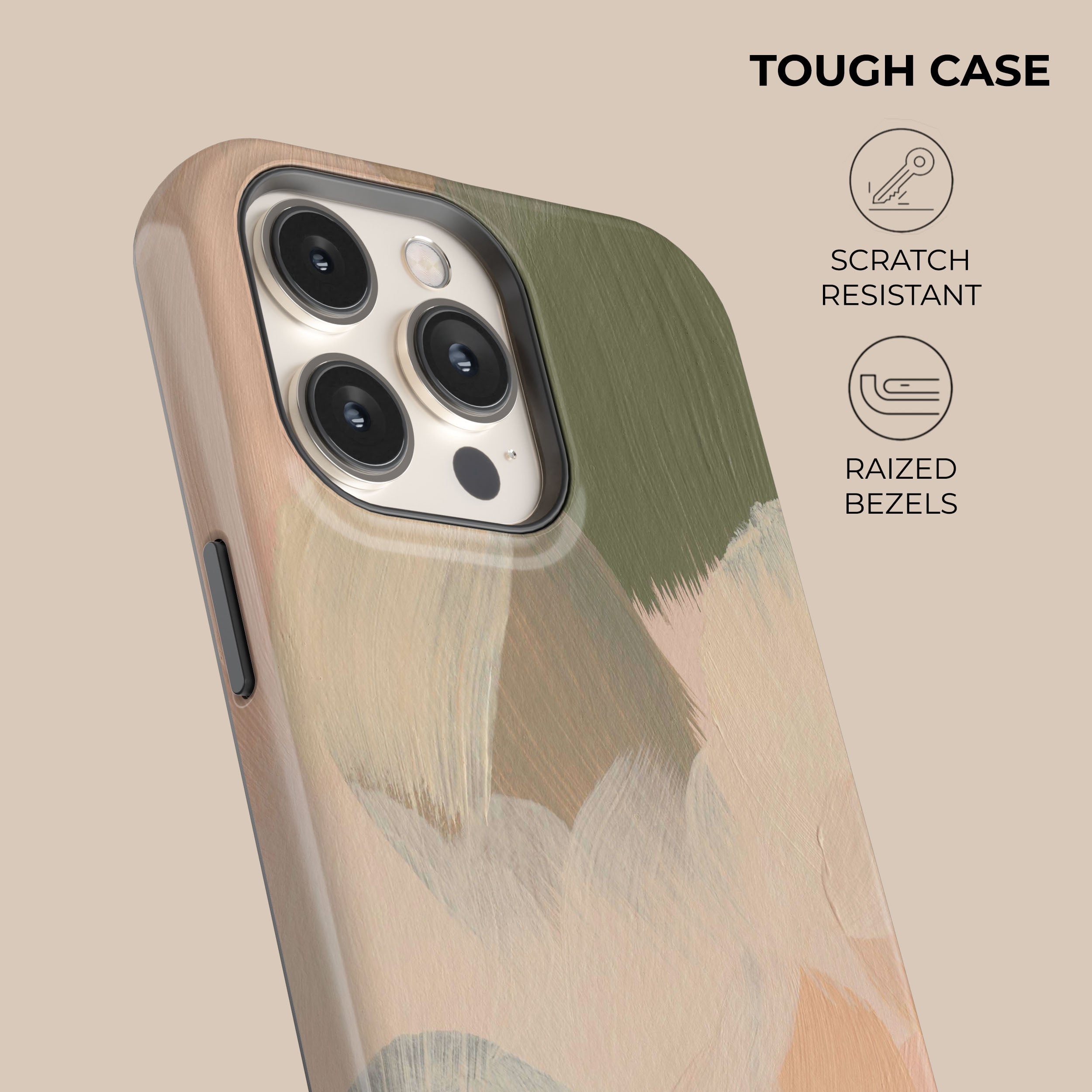 Lush Escape iPhone Case - Premium Protective Phone Cover for iPhone 13/14/15 Pro Max - Slim Shockproof & Anti-Scratch Design - Perfect for Outdoor Adventures, Travel & Daily Use