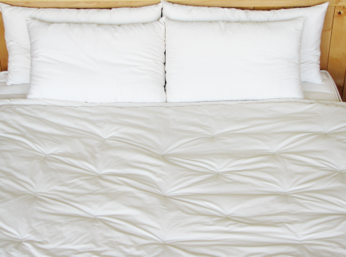 Holy Lamb Organics All-Season Wool Comforter - Hypoallergenic, Temperature Regulating, Extra Warmth & Comfort for Cozy Sleep - Perfect for Cold Nights, Bedroom Upgrade, and Luxury Home Decor