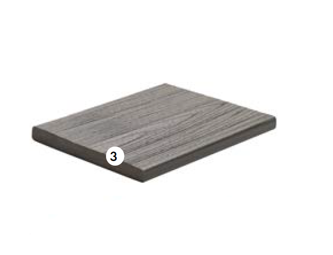 Premium Trex Fascia Board - Durable Composite Trim for Exterior Home Protection | Weather-Resistant & Low Maintenance | Perfect for Roof Edges, Soffits & Decking Projects