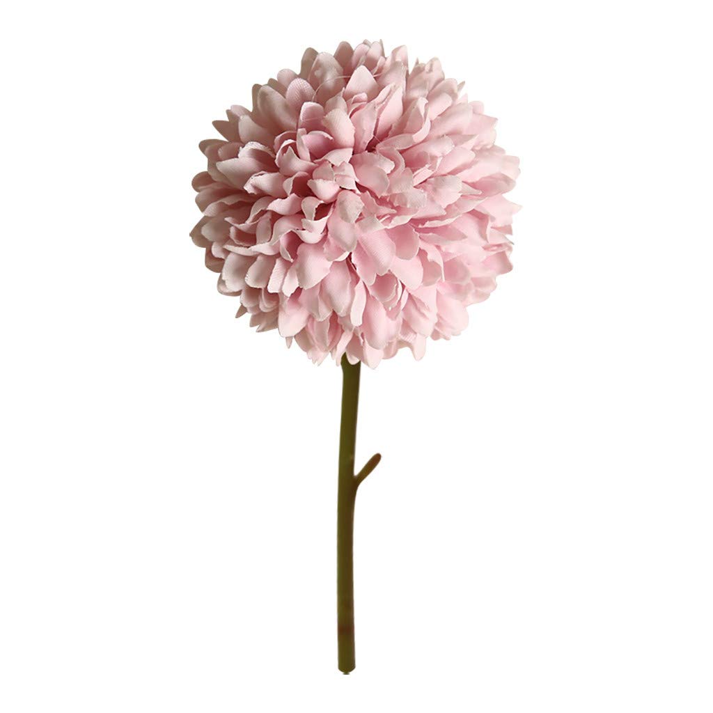 Artificial Silk Hydrangea Flowers - Pink Fake Flowers for Home Decor, Wedding Centerpieces, DIY Floral Arrangements | Perfect for Table Decorations, Bridal Showers & Party Decorations