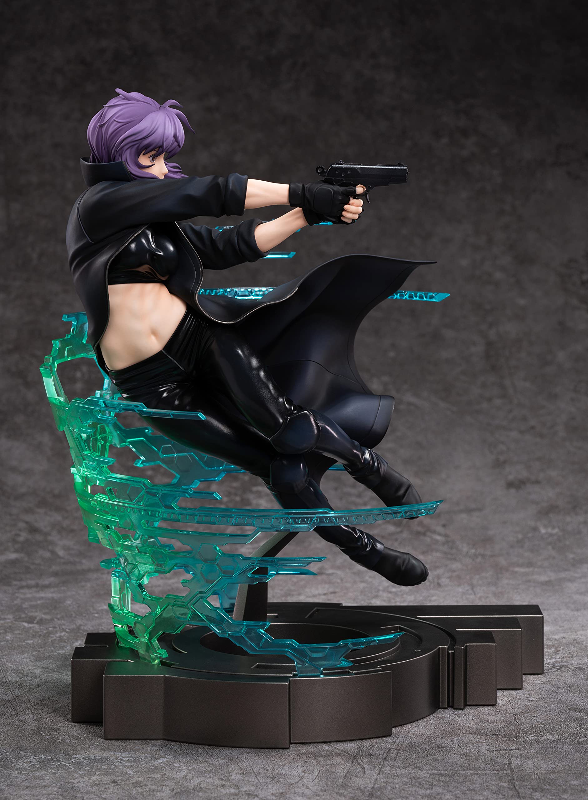Ghost in The Shell: Stand Alone Complex 2nd GIG - Motoko Kusanagi 1:7 Scale PVC Figure - Anime Collectible for Fans & Display - Perfect for Home, Office, or Gaming Room Decor