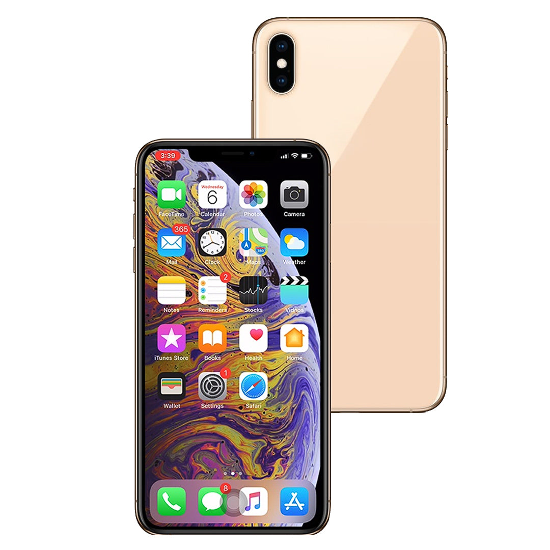 iPhone XS Max 512GB Unlocked Smartphone - Premium Refurbished iOS Phone with Face ID, 6.5