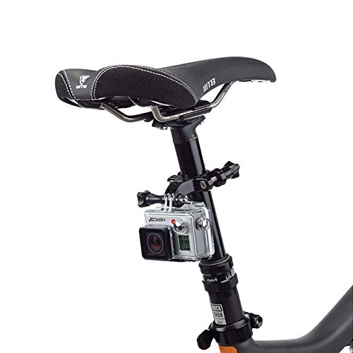 Universal Bike Phone Mount - Adjustable Handlebar & Seatpost Tripod Holder for iPhone 15/14/13/12, Samsung Galaxy, Google Pixel - Compatible with GoPro Hero, Sony Action Cam - Perfect for Cycling, Vlogging & Outdoor Adventures