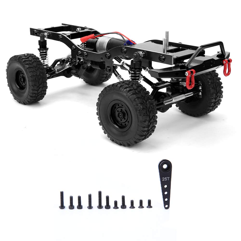 **YUANJS 1/16 Scale Metal RC Car Frame & Chassis Kit - Compatible with C14 & C24 RC Trucks - Durable Off-Road & Crawler Upgrade for Hobbyists**    *(Use Case: Perfect for RC car enthusiasts looking to upgrade their 1/16 scale C14 or C24 models with a sturdy metal chassis for off-road racing and crawling adventures.)*