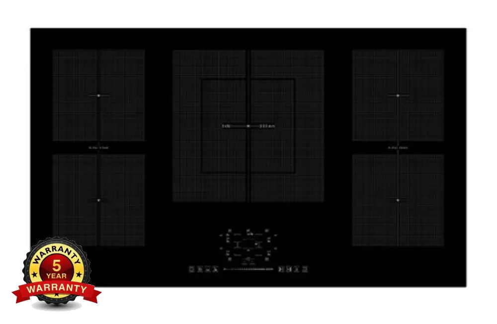 Ariston NIS952FBAUS 90cm Induction Cooktop with Flexizone Technology - Perfect for Modern Kitchens, Fast & Energy-Efficient Cooking