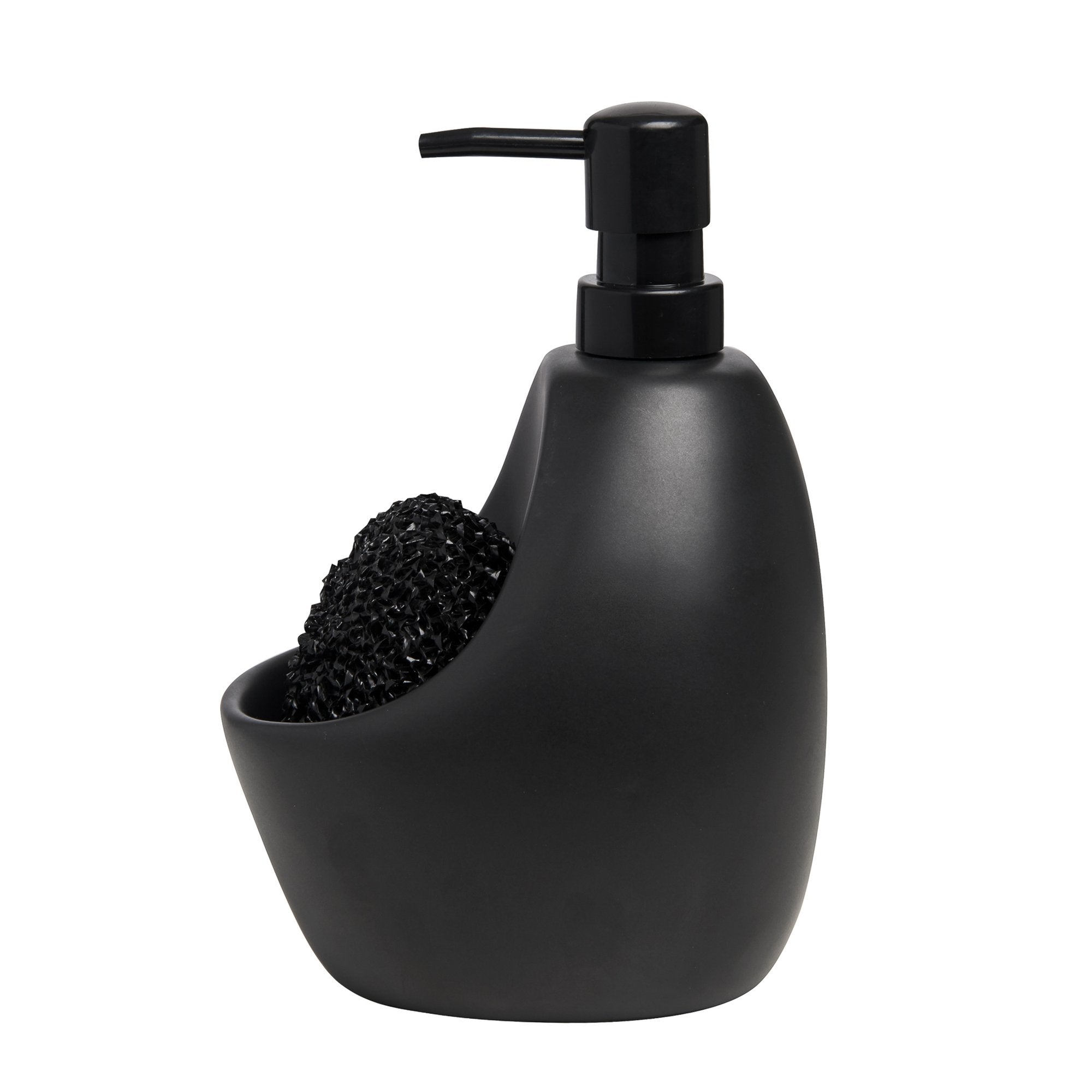 JOEY Soap Dispenser with Scrubby - Automatic Foaming Soap Pump for Kitchen & Bathroom - Hands-Free Liquid Soap Dispenser for Easy Cleaning