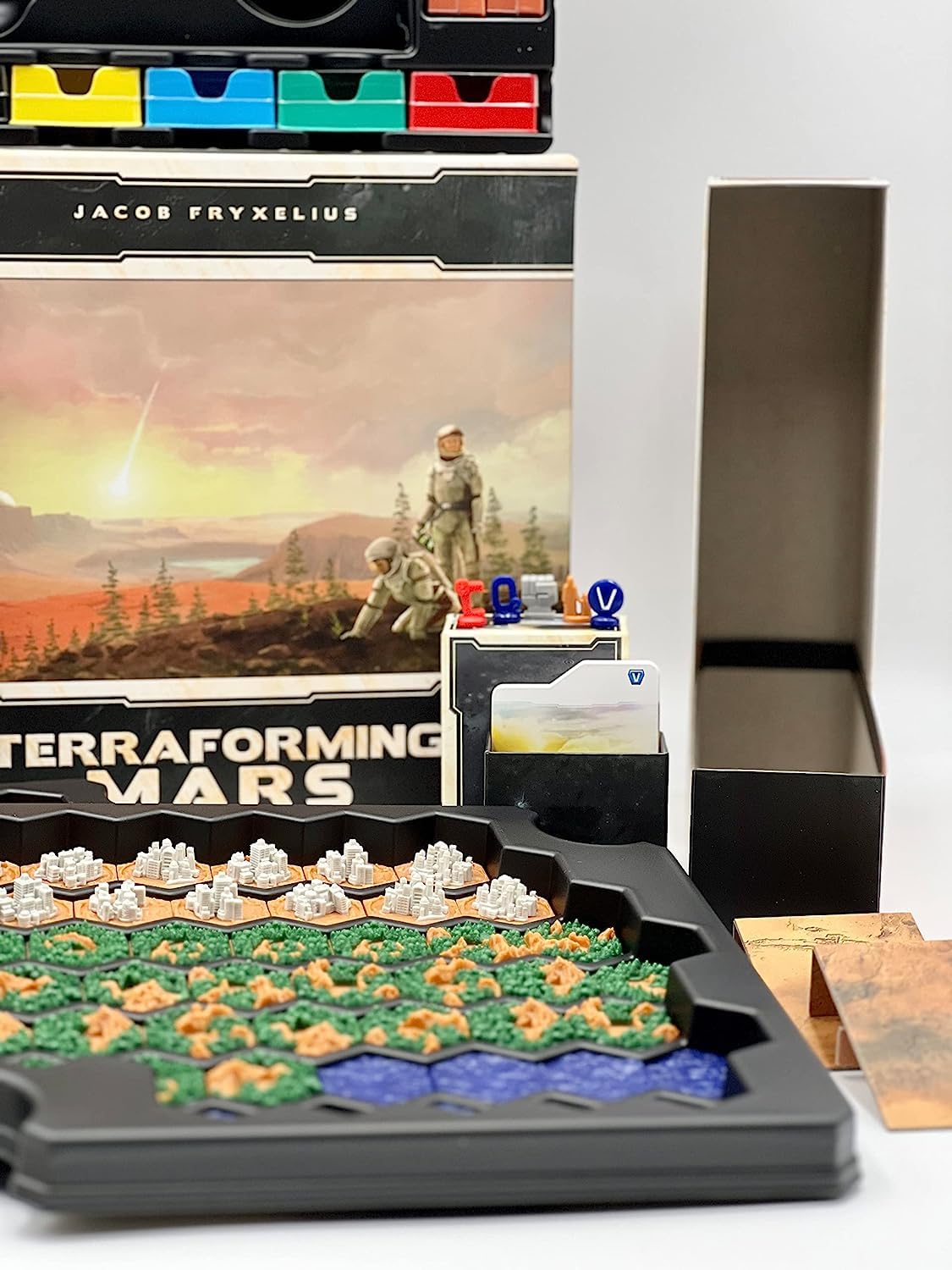 Terraforming Mars Big Box by Stronghold Games - Premium Storage Solution for Board Game Expansion & Accessories | Perfect for Game Nights & Collector's Display