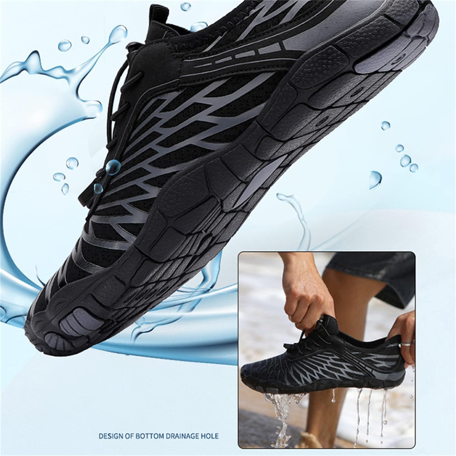 2024 Women's Barefoot Hiking Shoes - Wide Toe Box Minimalist Trail Running Shoes for Outdoor Adventures & Gym Workouts