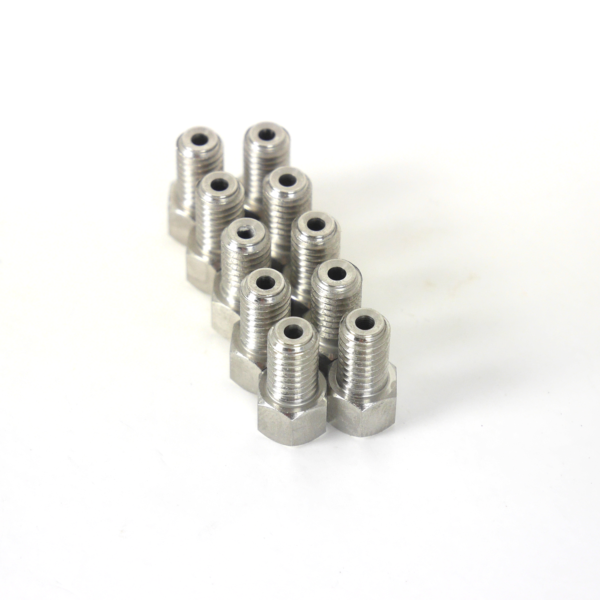 CPI Gland Nut (1/16 Inch) - Pack of 10 - High-Quality Sealing Solution for Hydraulic Fittings, Plumbing & Industrial Applications