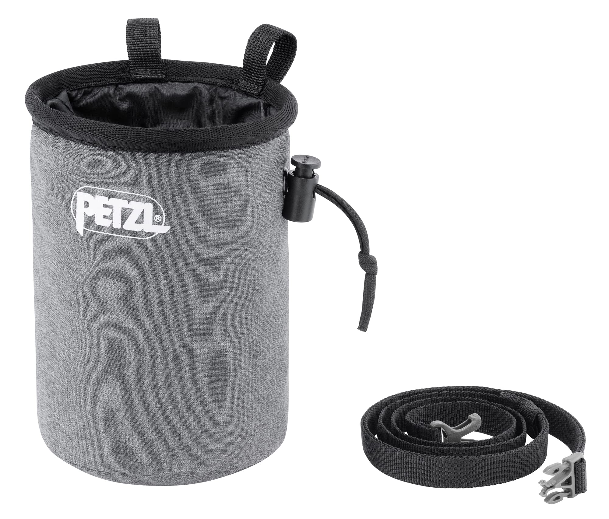 Petzl BANDI Chalk Bag - Lightweight & Durable Round Chalk Holder for Rock Climbing, Bouldering & Gym Training | Perfect for Outdoor Sports & Fitness Enthusiasts