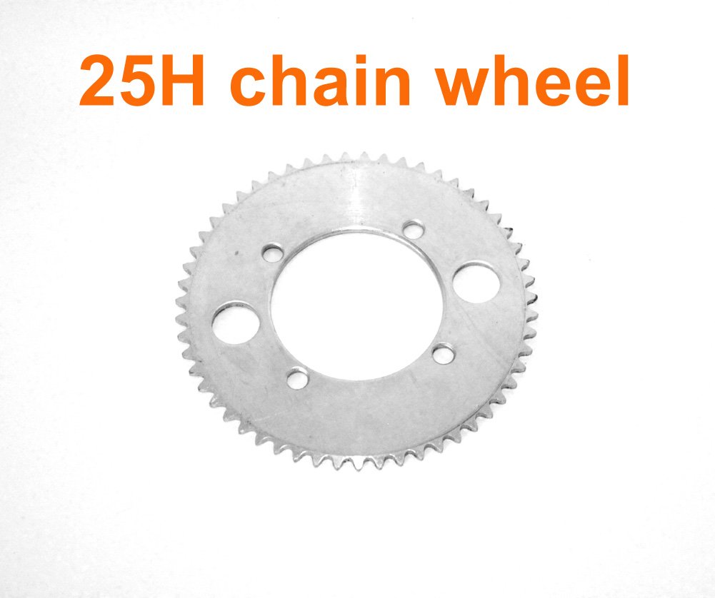 L-faster 25H Chain Electric Motorcycle Sprocket - Replacement Chain Wheel for 50CC 2 Stroke Dirt Bikes & Electric Scooters - Durable Sprocket Gear for Off-Road Riding & Urban Commuting