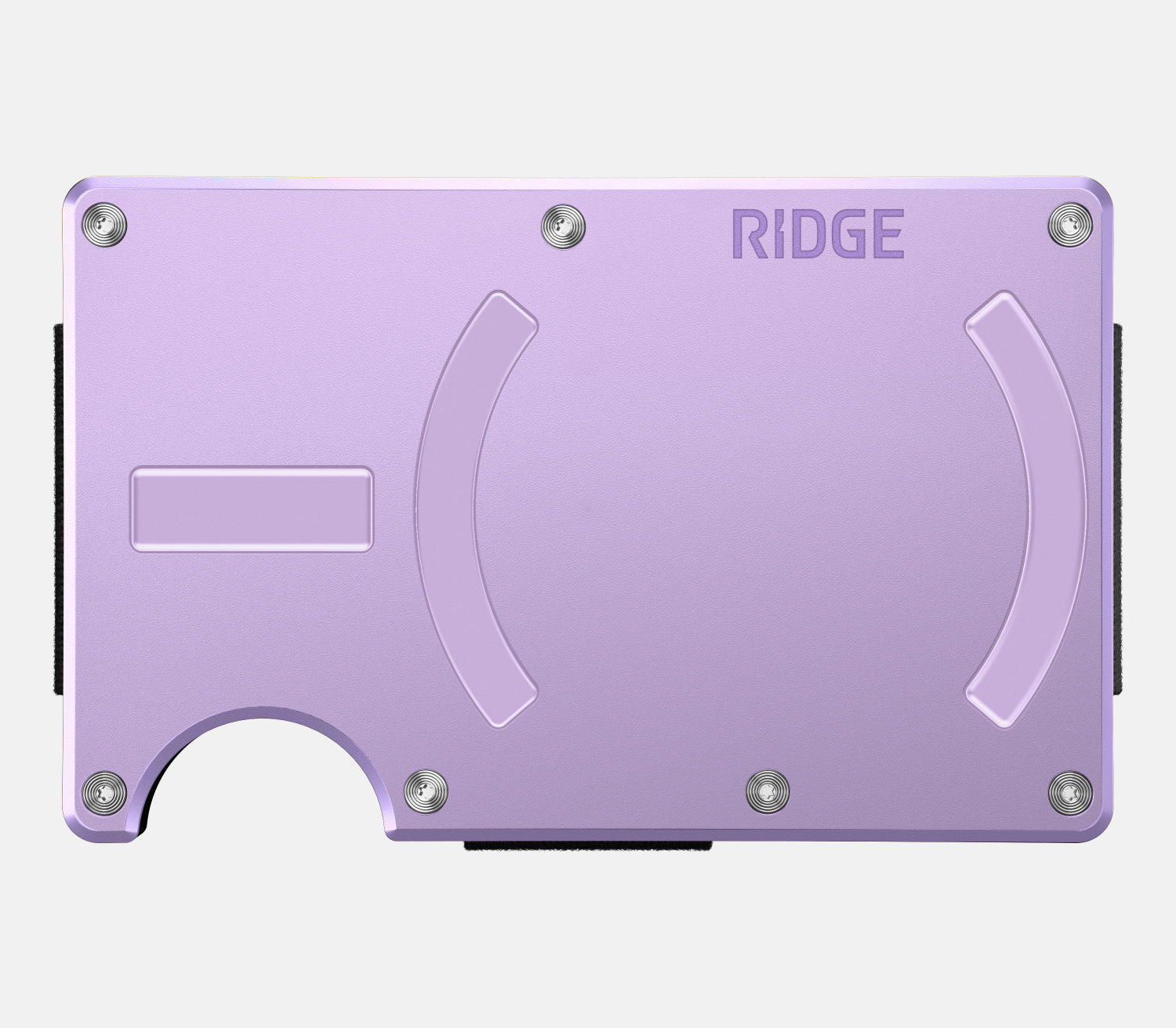 Ridge Wallet for MagSafe - Slim RFID Blocking Minimalist Wallet in Lavender | Perfect for iPhone 12/13/14 Cases, Everyday Carry & Travel Essentials
