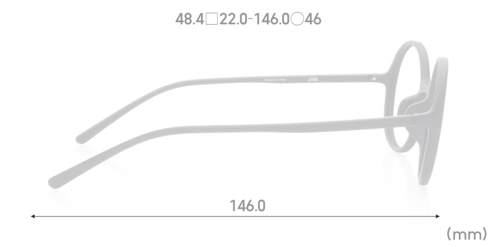 JINS Design Project x Ronan & Erwan Bouroullec SUGATA R Eyeglasses - Lightweight Titanium Frame with Anti-Reflective Lenses for Work, Reading & Fashion | Premium Japanese Eyewear Collection