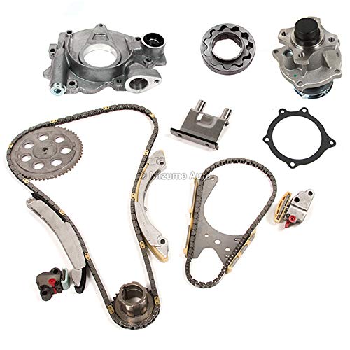Mizumo Auto MA-9761294815 Timing Chain Kit with Water & Oil Pump - Compatible with 2002-2007 GMC, Chevrolet, Hummer, Isuzu 3.5L & 4.2L Engines - Perfect for Engine Maintenance & Performance Upgrades